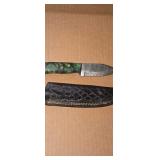 MHSCutlery - Custom Handmade Damascus Skinner