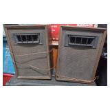 Pair of Vintage House Stereo Speakers