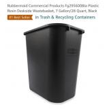 NEW 7 Gal Rubbermaid Commercial Wastebasket,