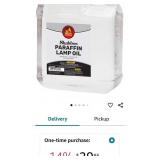 Ner Mitzvah 1 Gallon Clear Paraffin Lamp Oil,