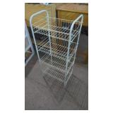 Small Metal Bathroom/Craft Room 4 Shelf Stand