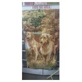 Golden Retriever Throw ( has small hole &