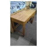 Very Nice Oak Desk. 42"Wide. 22"Deep 30" Tall