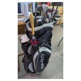 Golf Clubs in Top-flight Gamer Golf Bag