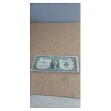 1935E Blue Seal Silver Certificate in protective