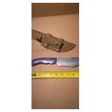 MHSCutlery Custom Handmade Damascus Skinner