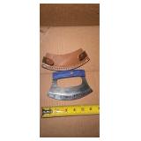 CABON STEEL ULU SKINNER CHOPPER KNIFE FULL TANG