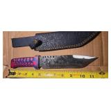 MHSCutlery Custom Handmade Damascus Skinner