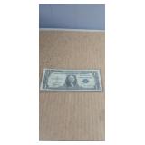 1935C  Blue Seal Silver Certificate in protective