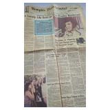 1977 Elvis Presley Newspaper (Special Edition on