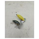 (2) Fred Arbogast Jitterbug Lures