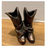 Souvenir  Brass/ Bronze Cowboy Boots