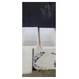 NEW Set of 2 Organizer Bins, White, 16" x 11.5" x