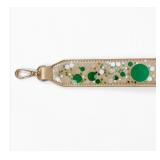 NEW Confetti Bag Strap For Fashion Purse, Green,