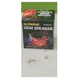 (New) Bluetooth Gem Speaker           Lights Up