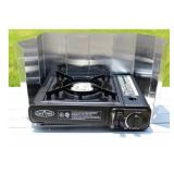 Gas One Aluminum 10 Plates Windscreen: For Use w/