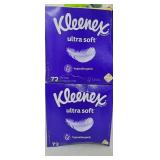 2 Boxes of Ultra Soft Kleenex, Hypoallergenic,