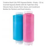 NEW Set of 3 - Cylo FIFO Squeeze Bottle - Empty -