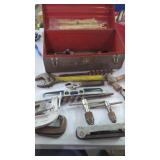 Vintage Craftsman Tool Box & Misc Tools