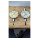 2 Dial Indicators. In Wood Box