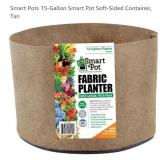 NEW 15-Gal Smart Pot Soft-Sided Container, Tan