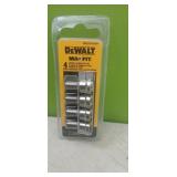 (4) Dewalt Max Fit Drywall Screw Setters ( New)