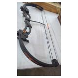 High Five Youth Compound Bow Black Used,