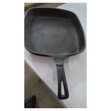Vintage Wagner  Square Cast Iron Skillet with