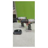 (2)Porter Cable  20V  1/" Drill Driver, & Impact