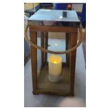 Large Hanging Battery Candle Light 15" Tall