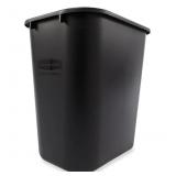 NEW 7 Gal Rubbermaid Wastebasket, Black