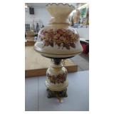 Hurricane Style Lamp.  From Estate. 25" Tall