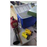Outdoor Lot....cooler, canpstove, gas can,