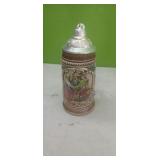 Lidded German Stein