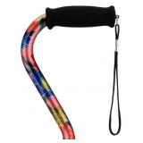 New  Designer Walking Cane with Offset Handle,