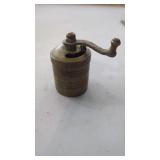 Small Antique Brass Pepper Grinder