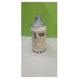 Lidded German Stein