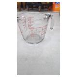 2 Cup Glass Anchor Hocking Measuring Cup