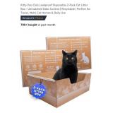 2-Pk Disposable Cat Litter Boxes*appears new