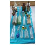 Vintage Bottles & oil cans