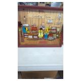 Country Store Shadow Box 12"x 15"