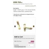 (100) AN6-15A  Military Grade Aeronautical