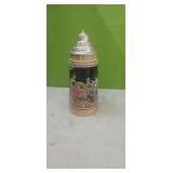 Lidded German Stein