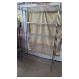5 Shelf Stainless NSF Shelf Unit    6