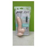 Adult Toy ..7" Twisted Dildo with balls  &