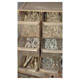 17 Drawer organizer Cabinet Loaded with Screws,
