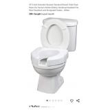 NEW 3" Booster/Elevated Raised Toilet Seat, Fits