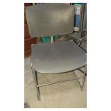 4 Steelcase Max-Stacker Heavy Duty Stack Chairs