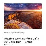 24" x 36" Non-Slip Desk Pad, Ultra Thin, Grand