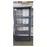 73"T x 14.25"D x 34"W - 5 Tier Plastic Shelving